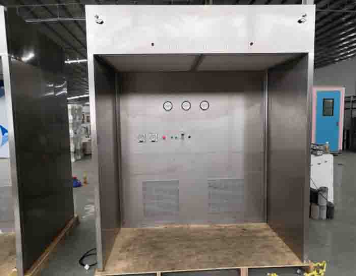 負(fù)壓稱量間規(guī)格可按現(xiàn)場(chǎng)大小尺寸定制作 負(fù)壓稱量間規(guī)格可按現(xiàn)場(chǎng)大小尺寸定制作