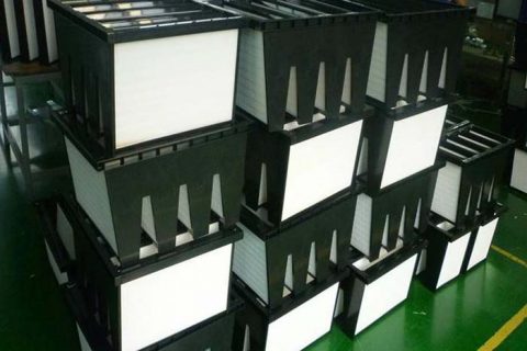 V型W型高效空氣過濾器材質說明及基本性能指標